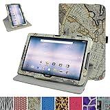 Acer Iconia One 10 B3-A30 Rotating Case,Mama Mouth 360 Degree Rotary Stand with Cute Cover for 10.1