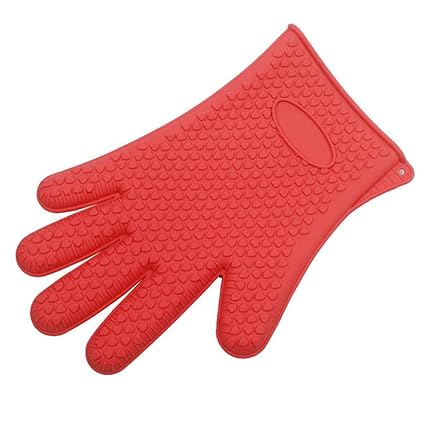 Xummy Kitchen Heat Resistant Silicone Glove Oven Pot Holder BBQ Cooking Mitt