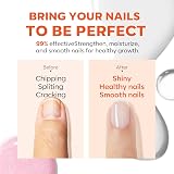 Modelones 8 in 1 Ridge Filling Nail Strengthener Base Coat 15ml White view 4