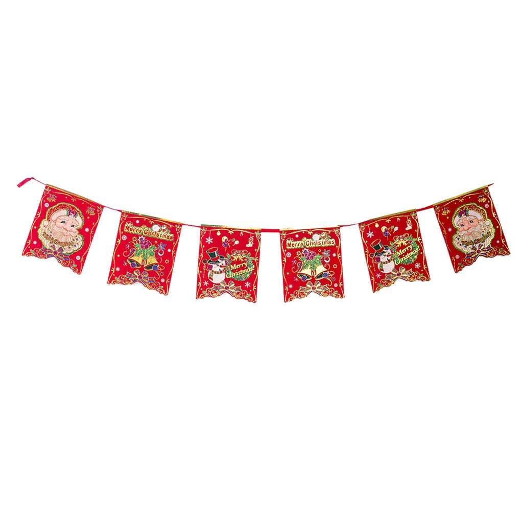 Amazon Com Atezch Merry Christmas Banners Christmas Tree