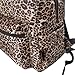 Douguyan Leopard Youth Backpack Lightweight Cheetah School Book Bag Girl Daypack Tan Leopard 133C