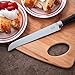 A Cut Above Cutlery Bread Knife, Serrated Knife Slices French Bread, Artisan Bread, Sandwich Bread, Bagels, Cakes, Safe and Comfortable Slip Resistant Handle Can Not Come Loose, Stainless Steel Blade