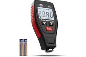 Benetech GT235 Paint Coating Thickness Meter, Digita Film Coating Thickness Gauge Measuring 0 to 1800um, Tester Painting Depth, LCD Backligh Display with Screen Rotation for Check Car Original Coating