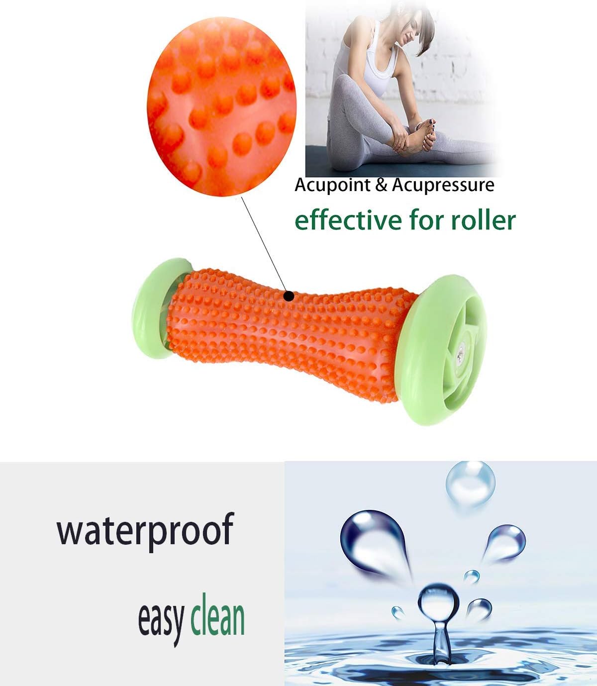 ChiFit Manual Foot Massager Foot Roller Foot Reflexology Therapy Reach The Spleen and Relax The Nerves, Bag Packing …: Health & Personal Care