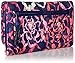 Vera Bradley Women's Cotton Trifold Wallet, Katalina Pink, One Size