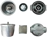 Yuiturt 3/8" Aluminum Oil Filter Bowl 40 Micron for Oil Tanks & Central Heating view 4