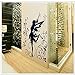 ORDERIN Christmas Gift Wall Decal Mural Dancer of Dark Elves Swing Flowers Removable Wall Stickers for Cupboard Home Wall Decor