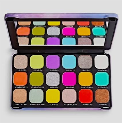 Makeup Revolution Rainbow Shadow Palette Amazon Co Uk Beauty