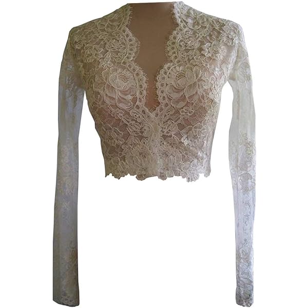新品未使用【hibiniti】volume sleeve lace jacket Amazon.com: V-neck Lace Jackets Dresses For Women Poet Long