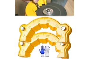 JAKYE 2025 New Drill Bit Sharpener, Drill Bit Grinding Attachment, Drill Sharpener, Old Drill Bit Grinder, Multi-specification Drill Bit Grinding, Giant Blade Angle Grinder for Grinding Drill Bits(2pcs)