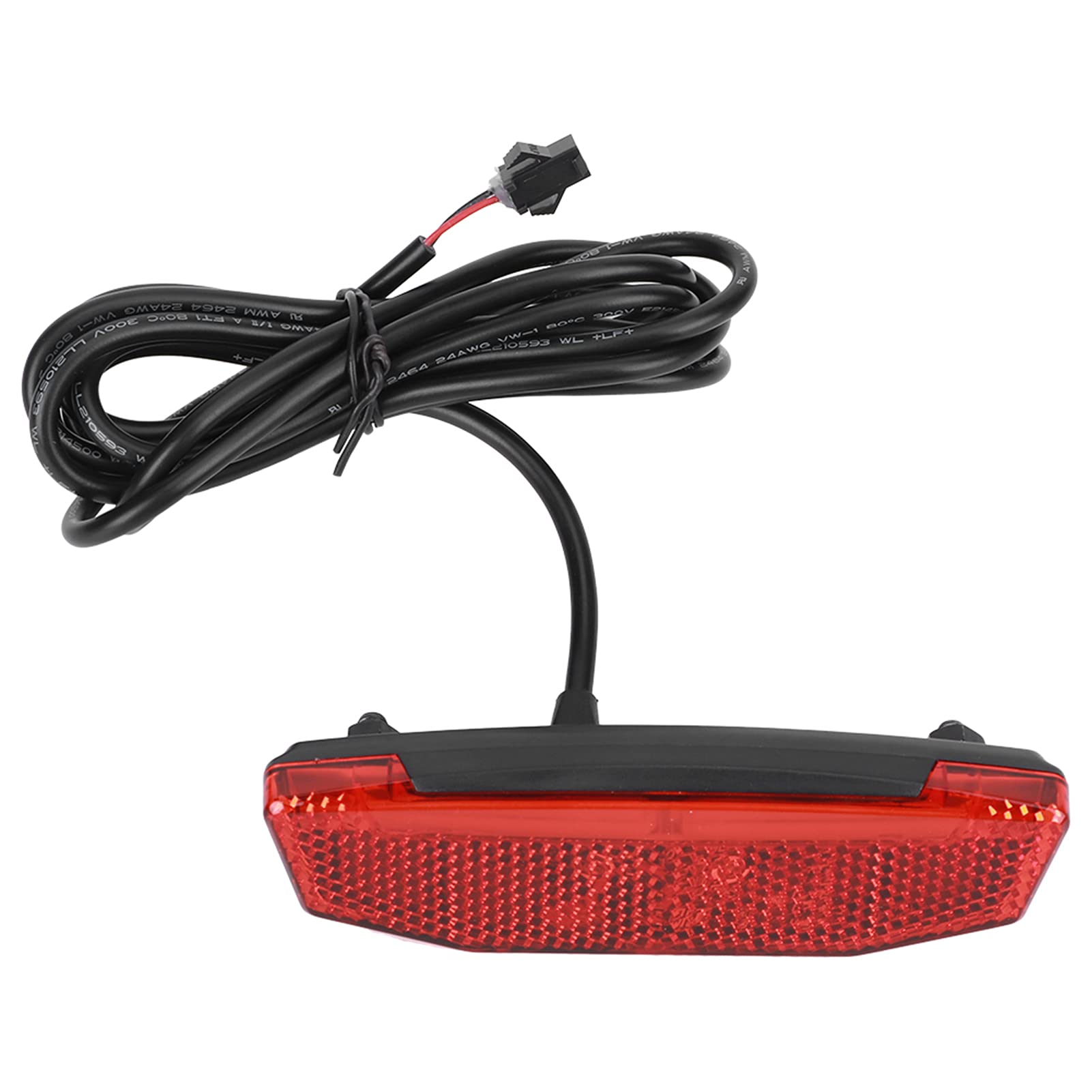 Demeras Warning Lamp Bicycle Brake Light Electric Bike 6V - 60V Tailight LED Warning Light Night Riding Equipment for SM Connector