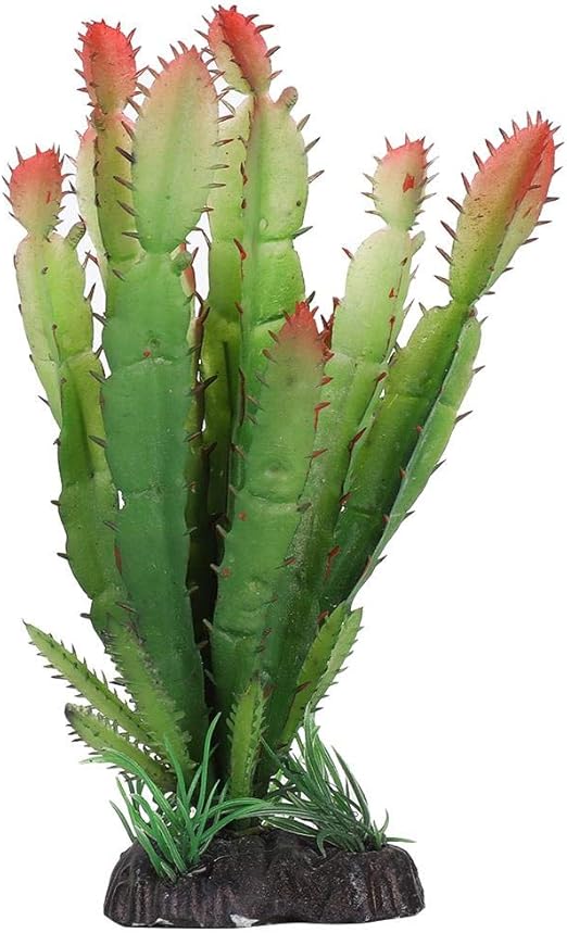 cactus fish tank decoration