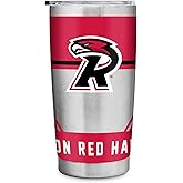 Rico Industries NCAA Ripon Red Hawks Standard 20oz Stainless Steel Tumbler with Lid - Great For Coffee, Tea, Water or Cocktails