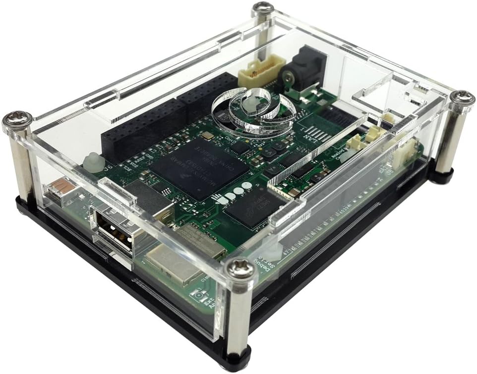 Eleduino Udoo NEO Acrylic Case Enclosure Box Black