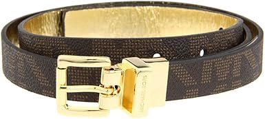 michael kors belt womens yellow