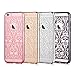 Iphone 6s Plus 5.5 & Iphone 6 Plus Case, Devia Crystal Baroque Series Unique & Fashion Gradient Design Decorated with Original Swarovski Element Hard Transparent Case (Rose Gold Baroque)