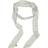 YELARXI Long Neckerchief Stylish Ribbon Scarf Skinny Scarf