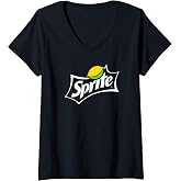 Womens Coca Cola Sprite Logo V-Neck T-Shirt