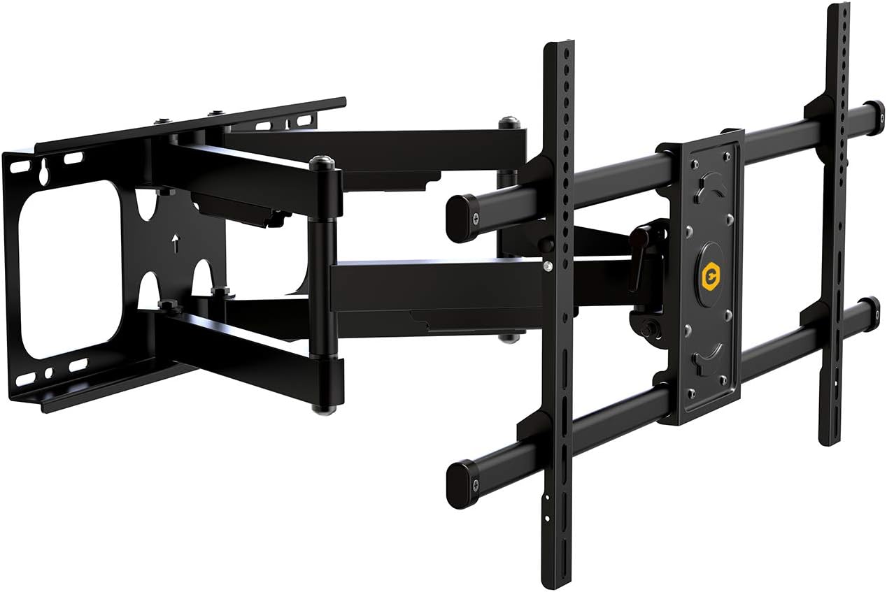 TV Mount,CREMAX Full Motion TV Wall Mount for 40,50,55,65,75 Inch TV Mounts for Flat Screens(37”-90”),Dual Articulating Arms,Max 165lbs, Max VESA 816x400mm, Easy to Install on 16"/18" Studs