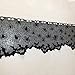 Dulcii 3 in 1 Halloween Black Lace Spider Web Lampshade Topper/Window Wag/Fireplace Mantle Scarf, Halloween Home Decor Essentials, Size:20x60inch / 51x152cm, 2 Pack