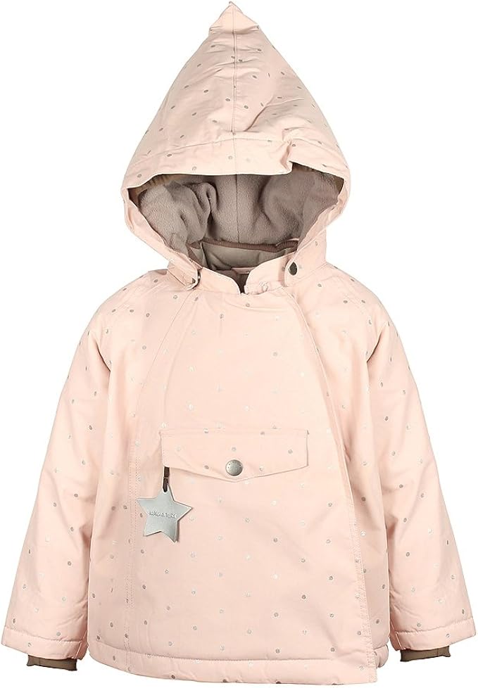 Mini A Ture Children S Winter Jacket Wang Rose Smoke Girls 104 Cm