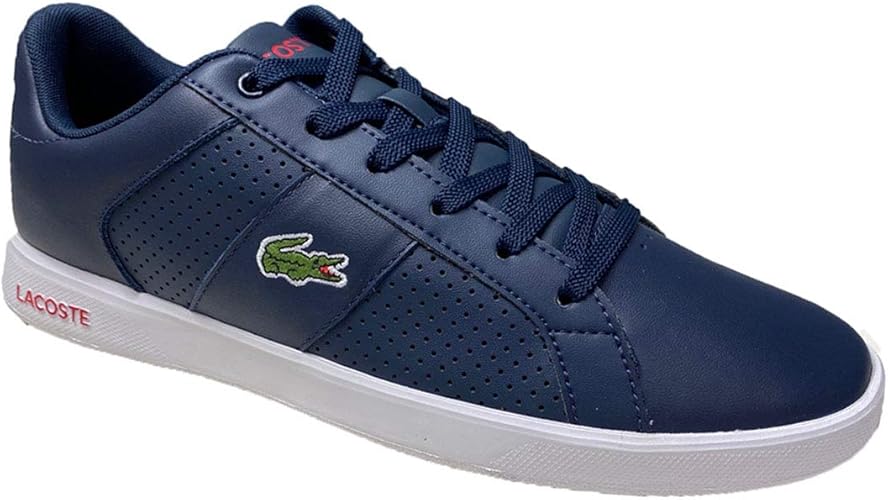 Amazon ラコステ メンズ レザー スニーカー ローカット シューズ 39sma00 並行輸入品 Lacoste ラコステ スニーカー