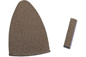 CIRCUT TRADITIONAL Archery LEATHER 1 PC ARROW REST - Adhesive - Recurve & Longbow (BROWN)