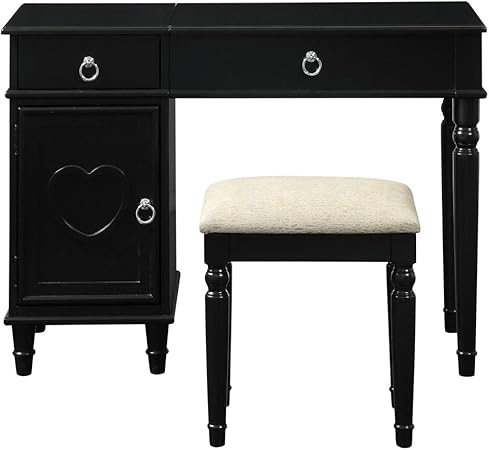 Amazon Com Bedroom Vanity Set Black Furniture Decor