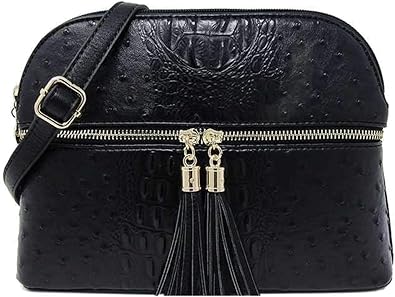 ostrich crossbody purse