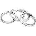 DCVAMOUS Alloy Aluminum Wheel Hub Centric Rings 67.1 to 60.1 - Set of 4 Hubcentric Rings - Performance Spigot Hubrings for 60.1mm Vehicle Hub with 67.1mm Center Bore Rim Compatible with Toyota L-EXUS