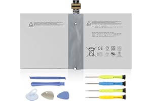 TIIANTE 38.2Wh G3HTA027H DYNR01 Laptop Battery Replacement for Microsoft Surface Pro 4 1724 12.3 inch Series Notebook Tablet 