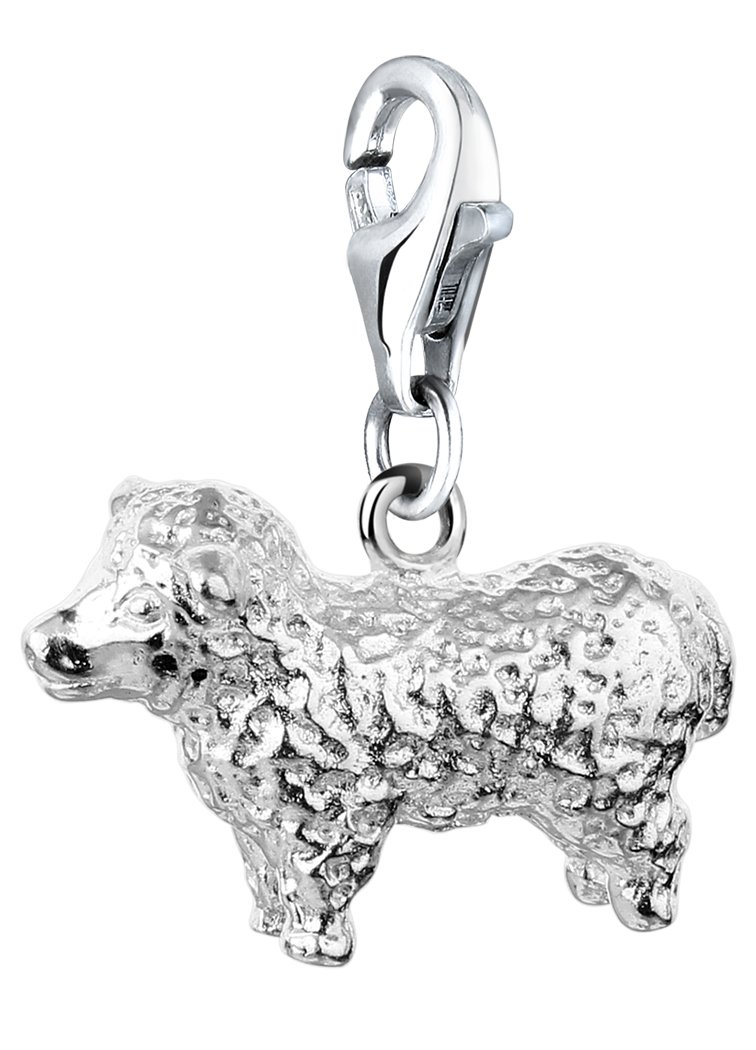 Nenalina Sheep Charm in 925 Sterling Silver Suitable For All Standard Charm Bracelets 713286-000