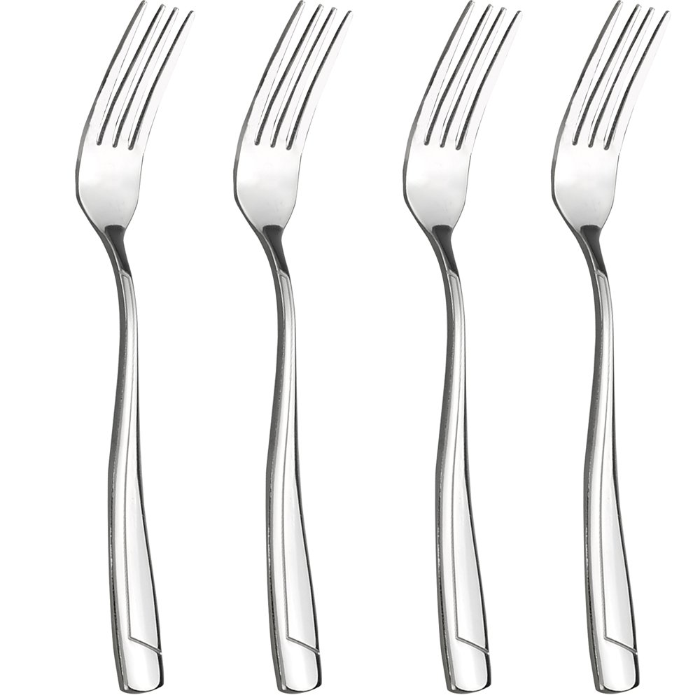 Cand 16-Piece Stainless Steel Dinner Forks, 8 Inch