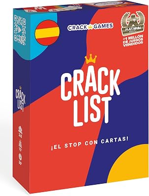 – Juego de Mesa, El Stop con Cartas, para Adultos y Familia, 2-8