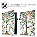 Fintie Folio Case for iPad 4th Generation (2012 Model), iPad 3rd Generation (2012 Model), iPad 2 (2011 Model) 9.7 inch Tablet - Smart Stand Protective Cover with Auto Sleep Wake, Love Tree