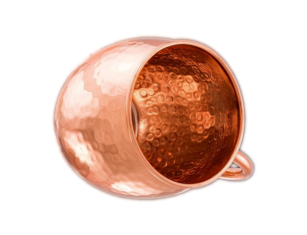 Handcrafted Hammered Classic Copper Moscow Mule Mugs Solid Pure Copper