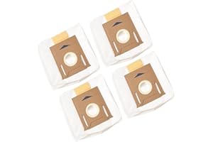 SundiooK 4pcs Dust Bags Replacement Bags For Deebot N10 N10 Plus Vacuum Cleaner Accessories Home Appliance Parts Household Su