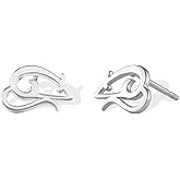Boma Jewelry Sterling Silver Mouse Stud Earrings