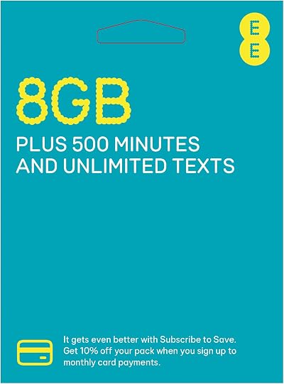love 2 surf Pay As You Go UK SIM £10 Bundle 8GB Unlimited Texts 500 Mins