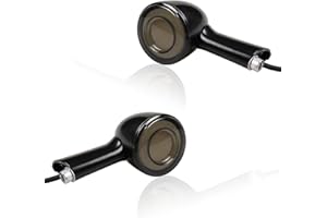 FACAILAHA Smoked Bullet Rear LED Turn Signals Lights Integrated Brake Taillights Compatible with Harley Sportster 1200 883 Dyna Softail