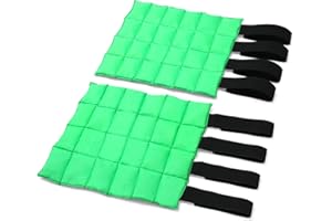Libbipaw Reusable Gel Horse Ice Boots (Set of 2) - Adjustable Leg Wraps for Cooling Relief on Hocks, Knees & Ankles, Durability & Cooling in Active Horses