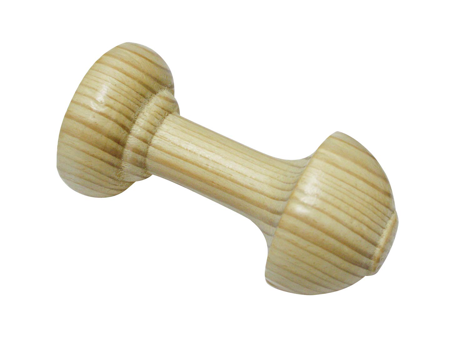 Gardinia Wooden scarf holder with hook pine 8 cm, Wood