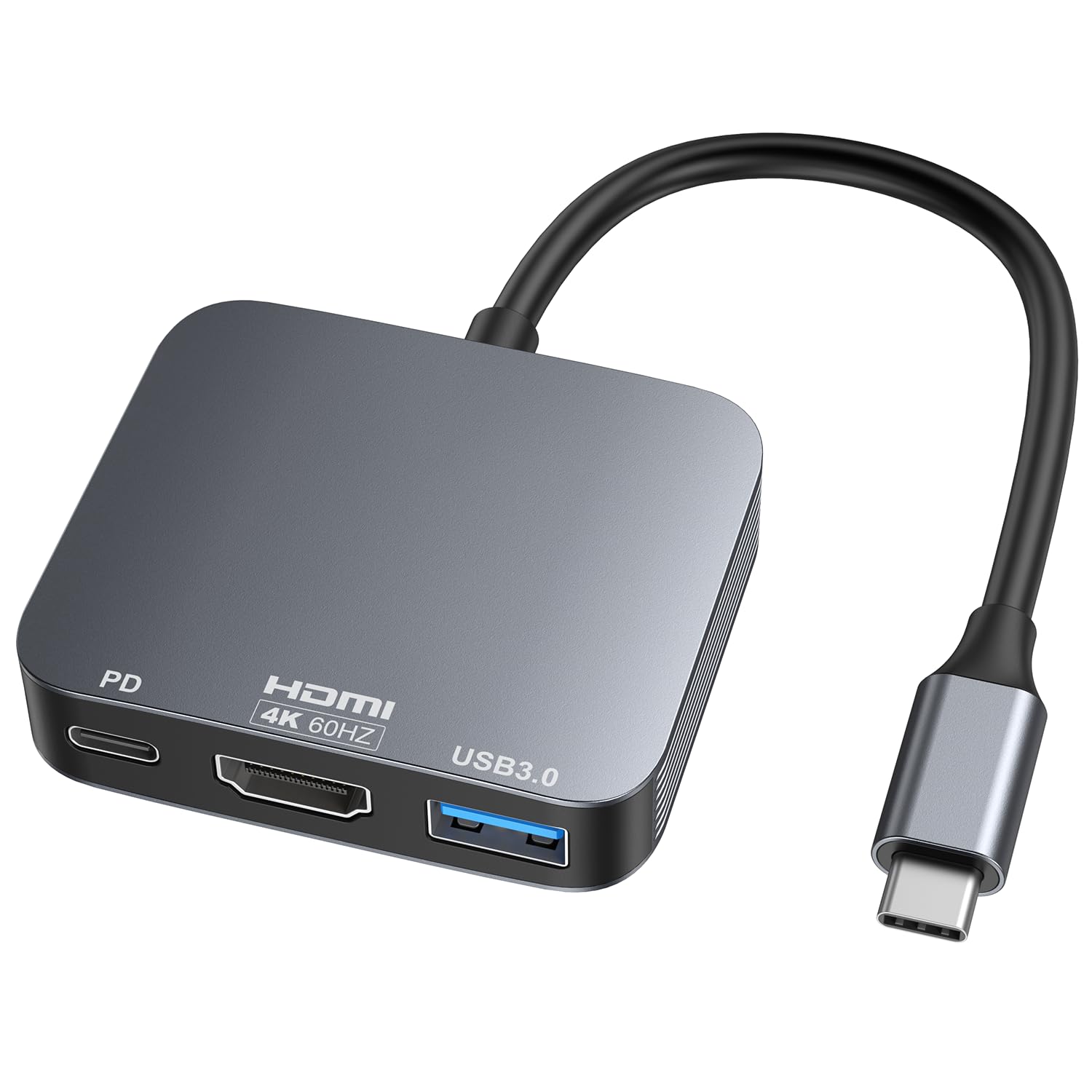 Photo 1 of USB C to HDMI Adapter?4K@60HZ?, Vilcome HDMI to USB C Adapter Multiport with USB Type C PD & USB 3.0 Port, Compatible for MacBook Pro/Air, iPad Pro/Air, Dell XPS, iPhone 15 Pro/Max, Android and More
