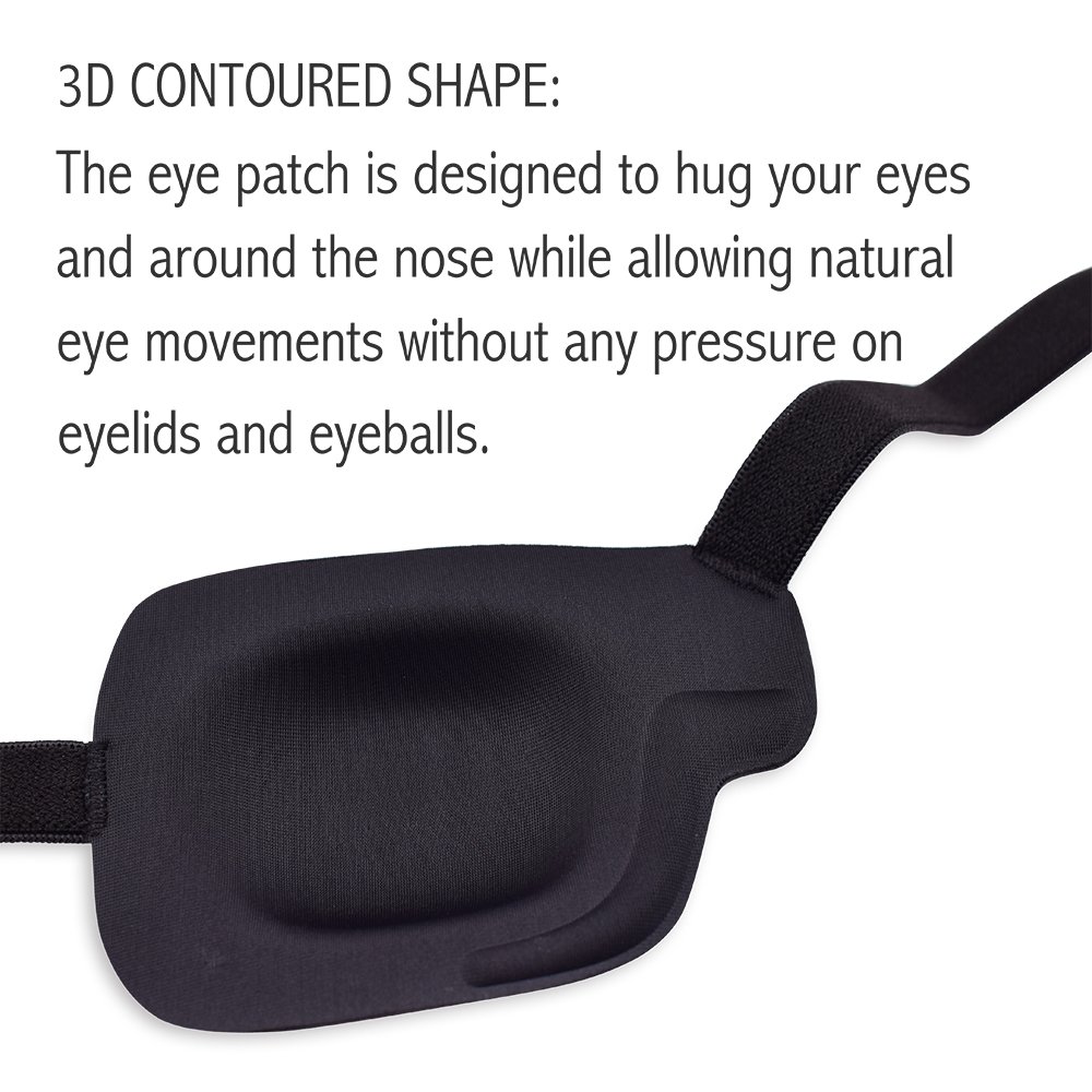 FCAROLYN 3D Eye Patch (Left Eye) : Beauty