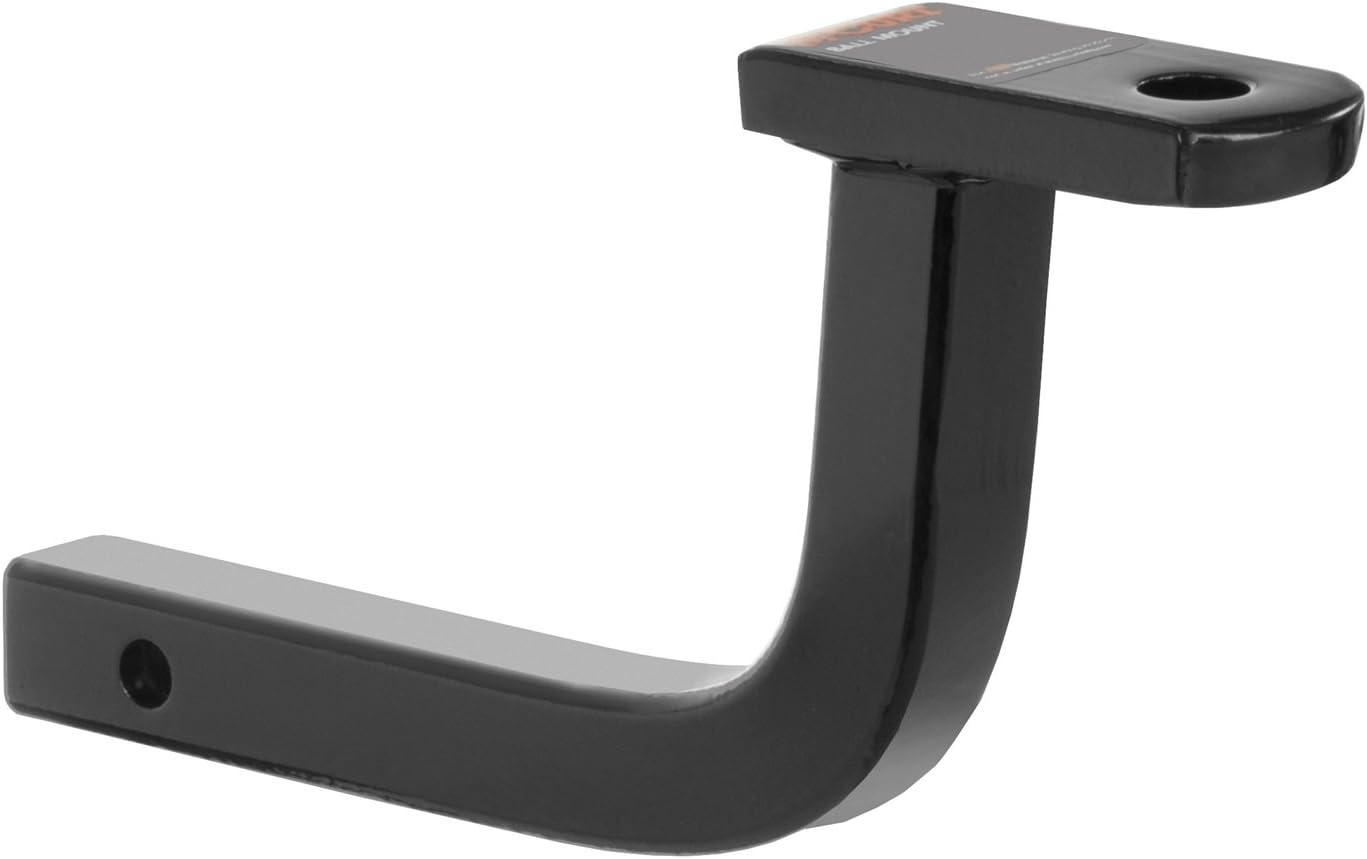 CURT 45014 Class 2 Trailer Hitch Ball Mount, Fits 1-1/4-Inch Receiver, 3,500 lbs, 3/4-Inch Hole, 5-Inch Rise: Automotive