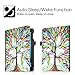 Fintie Case for iPad mini 4 - Premium PU Leather Folio Case with Smart Cover Auto Sleep/Wake Feature for iPad mini 4 Released on 2015, Love Tree