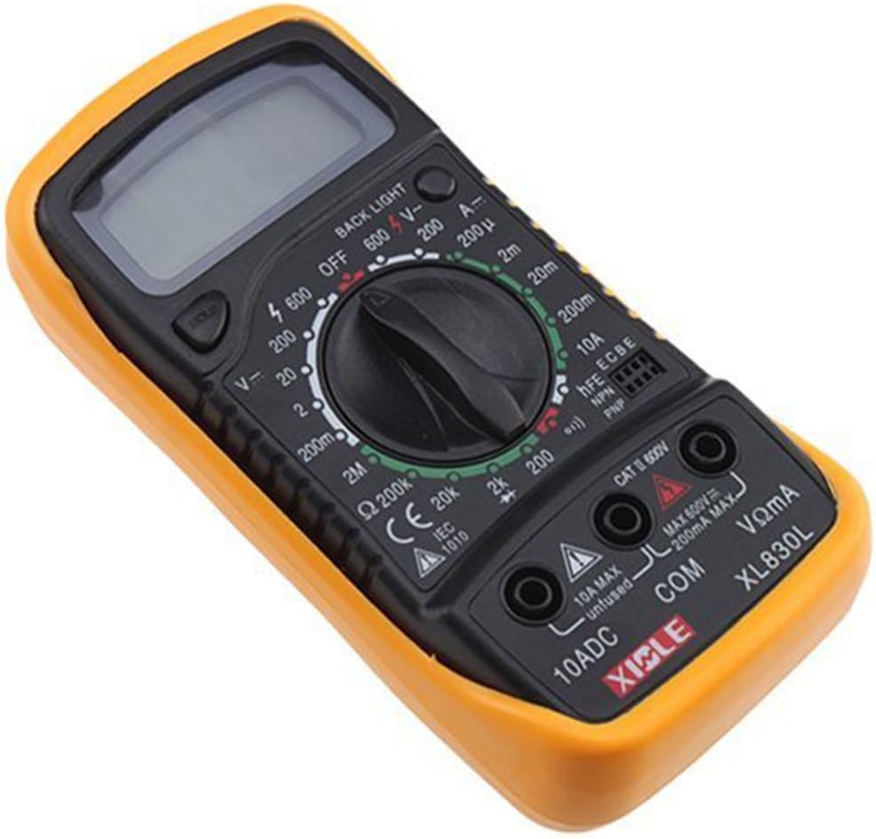 Topone LCD Digital Ohm VOLT Meter AC DC Voltmeter Multimeter Amazon