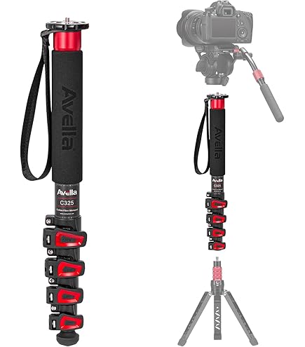 Manbily M-2 Mini Statief Basis voor Monopod 3/8 Schroef Desktop