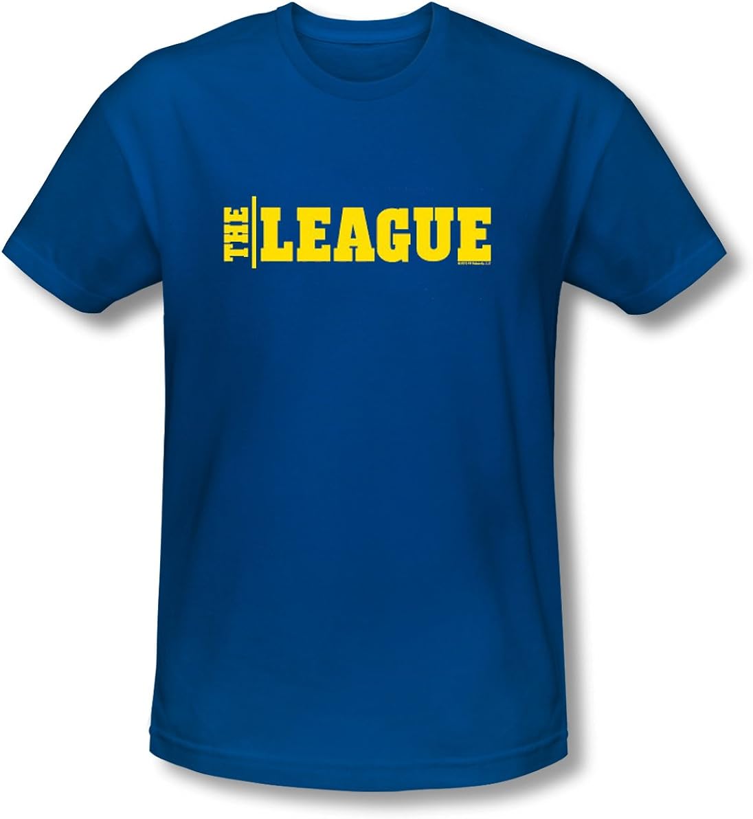 The League Unisex Logo T-Shirt Blue Large: Amazon.ca: Clothing & Accessories