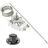 1191727, RX-34-60 Thermostat with 1190573 Knob for Southbend Range, 550F | Southbend Range 1191727 Thermostat, 234R, S24C, S24E, S36A, 171D, 171A RX-Millivolt 550 Compatible with Robertshaw 46-1767